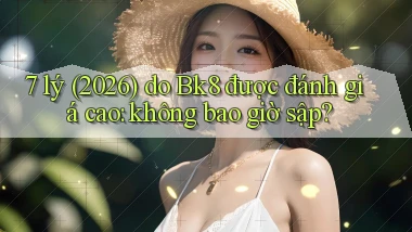 7 lý (2026) do Bk8 được đánh giá cao không bao giờ sập