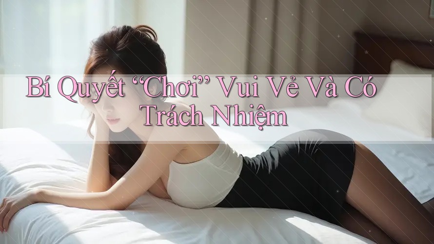 Bí Quyết “Chơi” Vui Vẻ Và Có Trách Nhiệm Bí Quyết “Chơi” Vui Vẻ Và Có Trách Nhiệm