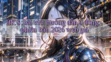 BK8 bài viết hướng dẫn 0 đồng phiên bản 2026 web giả
