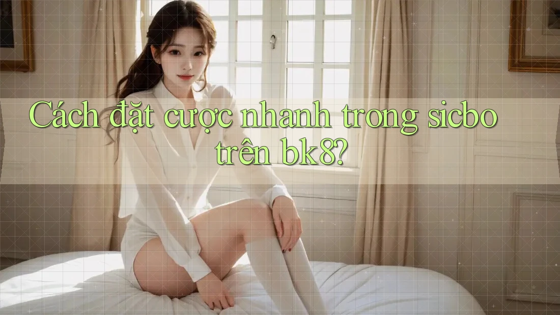Cách đặt cược nhanh trong sicbo trên bk8? Cách đặt cược nhanh trong sicbo trên bk8?