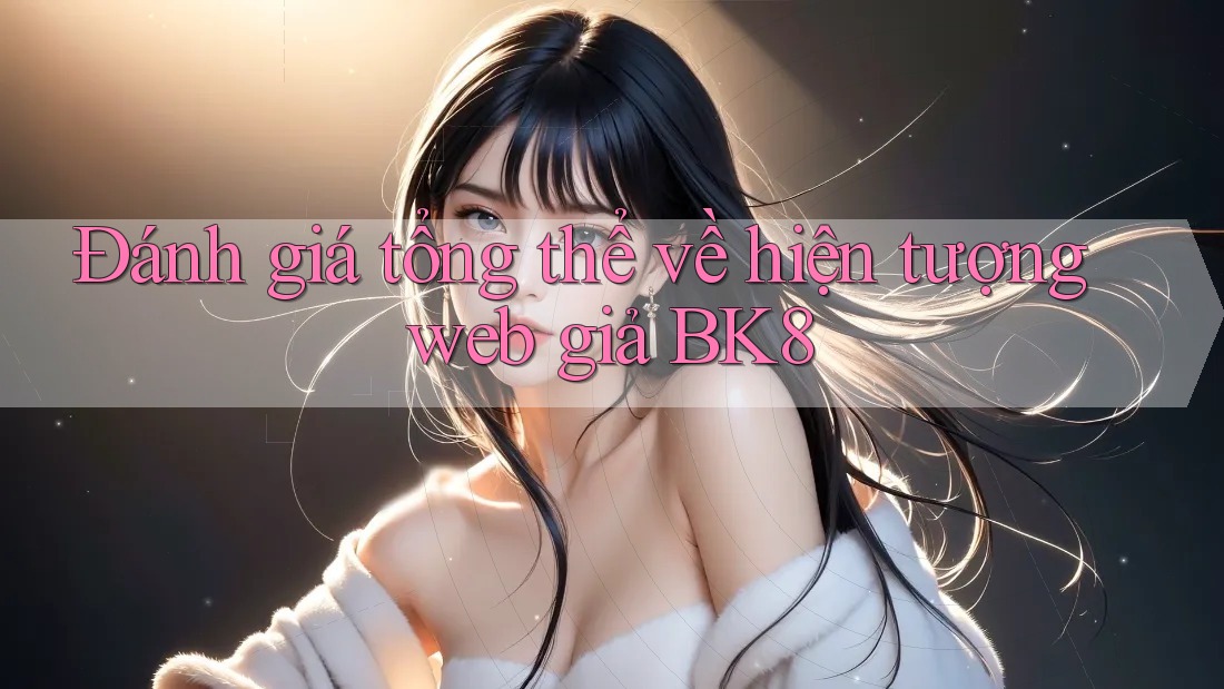 Đánh giá tổng thể về hiện tượng web giả BK8