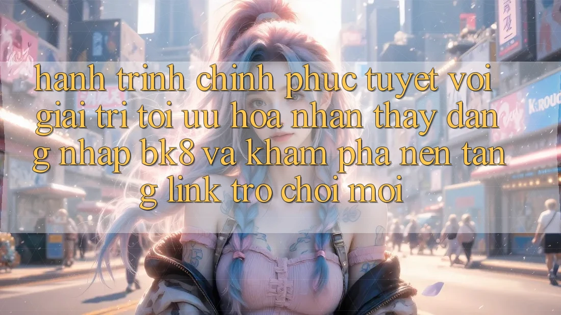 Hành Trình Chinh Phục Tuyệt vời Giải Trí: Tối Ưu Hóa Nhận thấy Đăng Nhập BK8 Và Khám Phá Nền tảng Link Trò chơi Mới