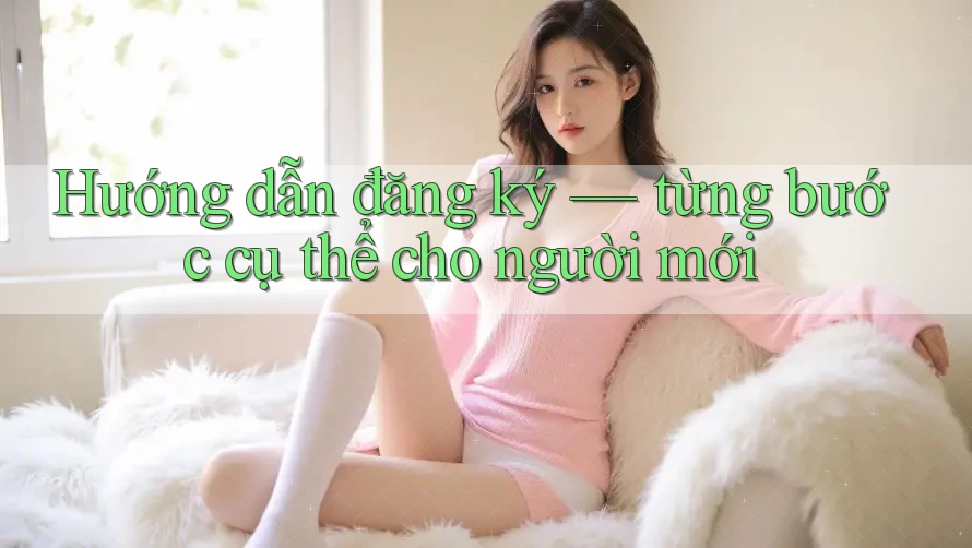 Hướng dẫn đăng ký — từng bước cụ thể cho người mới