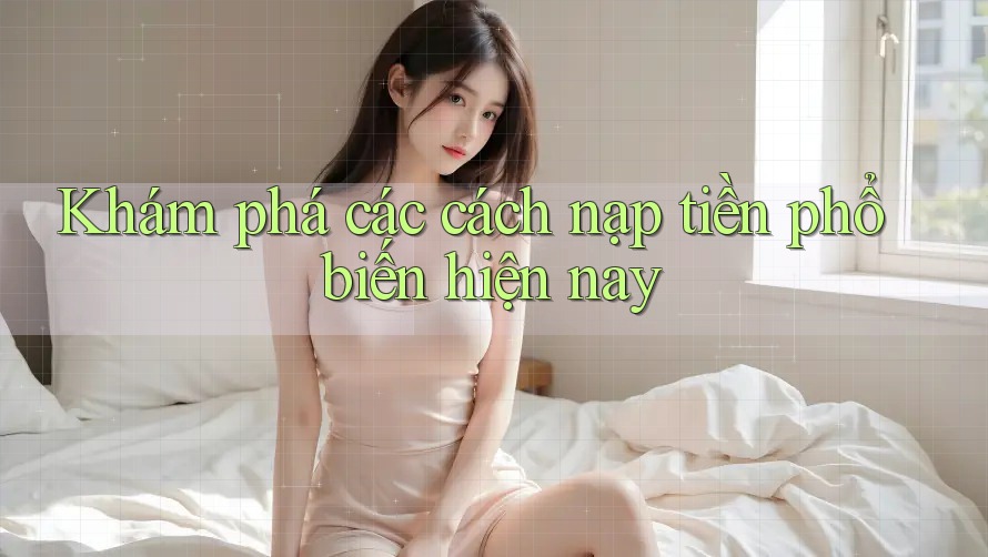 Khám phá các cách nạp tiền phổ biến hiện nay