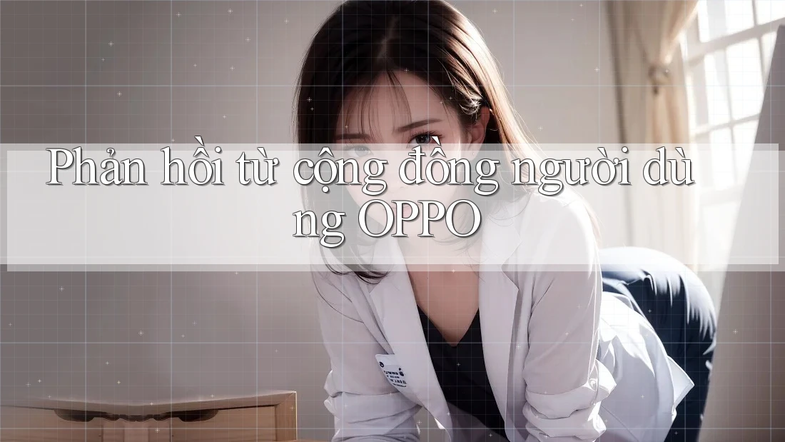 Phản hồi từ cộng đồng người dùng OPPO