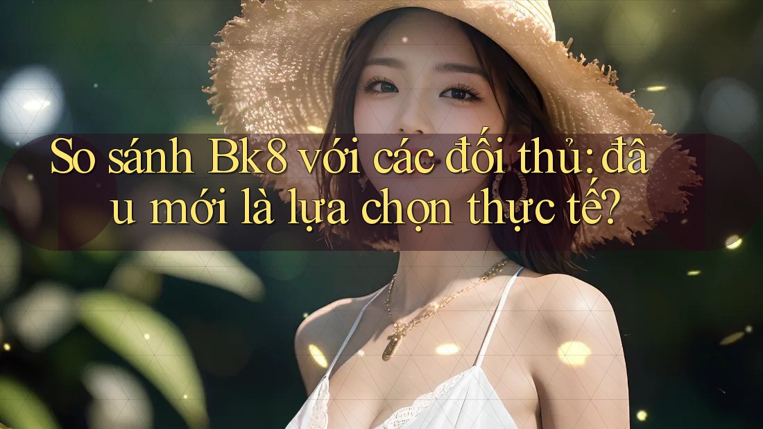 So sánh Bk8 với các đối thủ: đâu mới là lựa chọn thực tế?