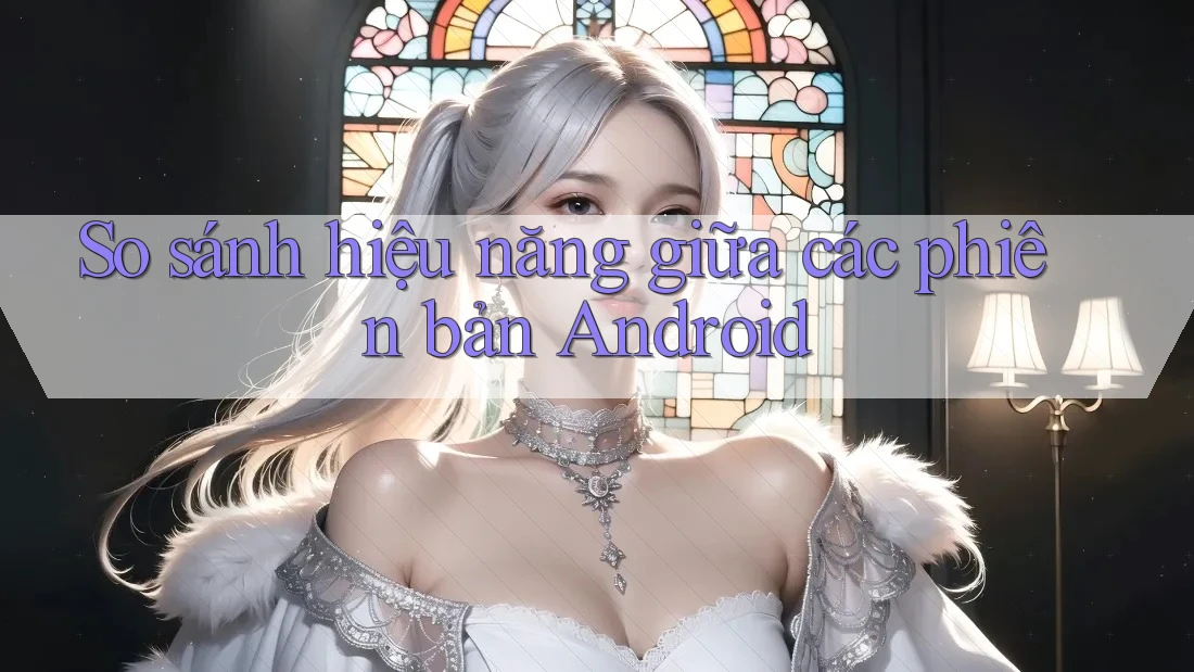 So sánh hiệu năng giữa các phiên bản Android So sánh hiệu năng giữa các phiên bản Android