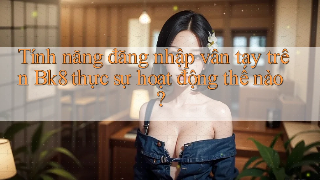 Tính năng đăng nhập vân tay trên Bk8 thực sự hoạt động thế nào? Tính năng đăng nhập vân tay trên Bk8 thực sự hoạt động thế nào?