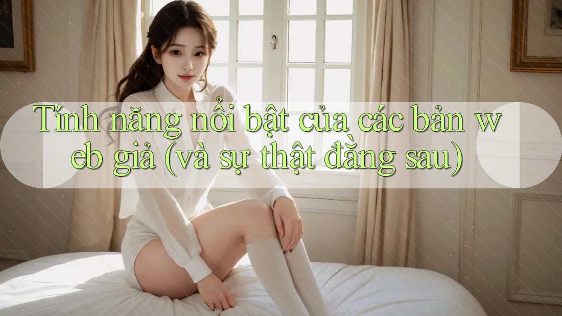 Tính năng nổi bật của các bản web giả (và sự thật đằng sau)