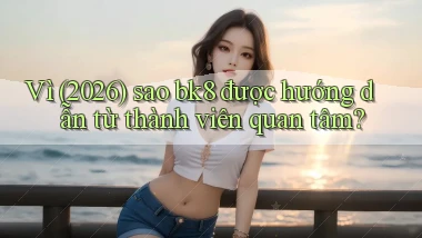 Vì (2026) sao bk8 được hướng dẫn từ thành viên quan tâm