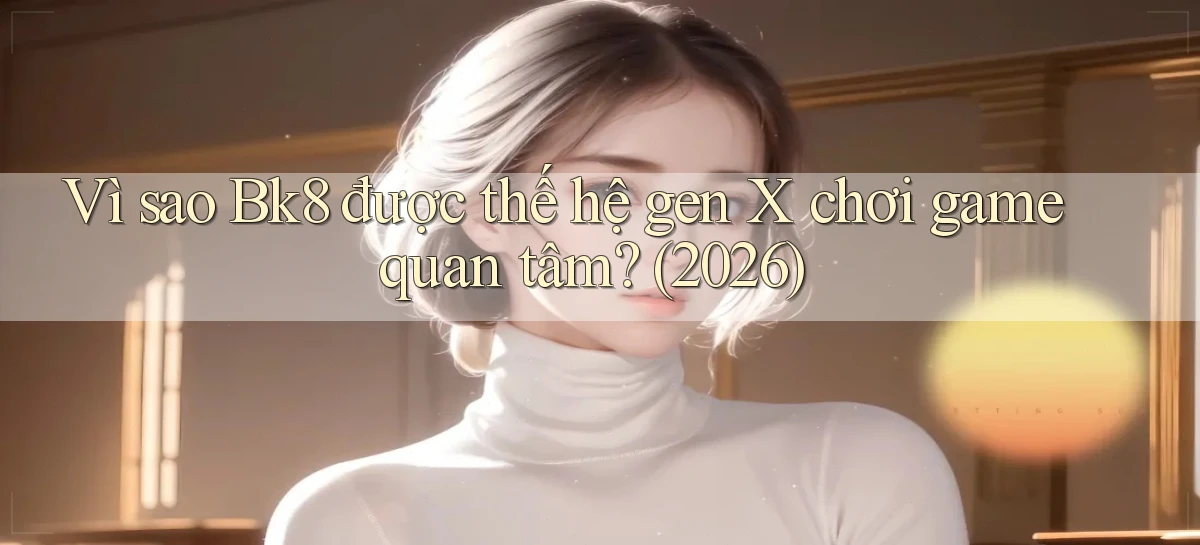 Vì sao Bk8 được thế hệ gen X chơi game quan tâm (2026)